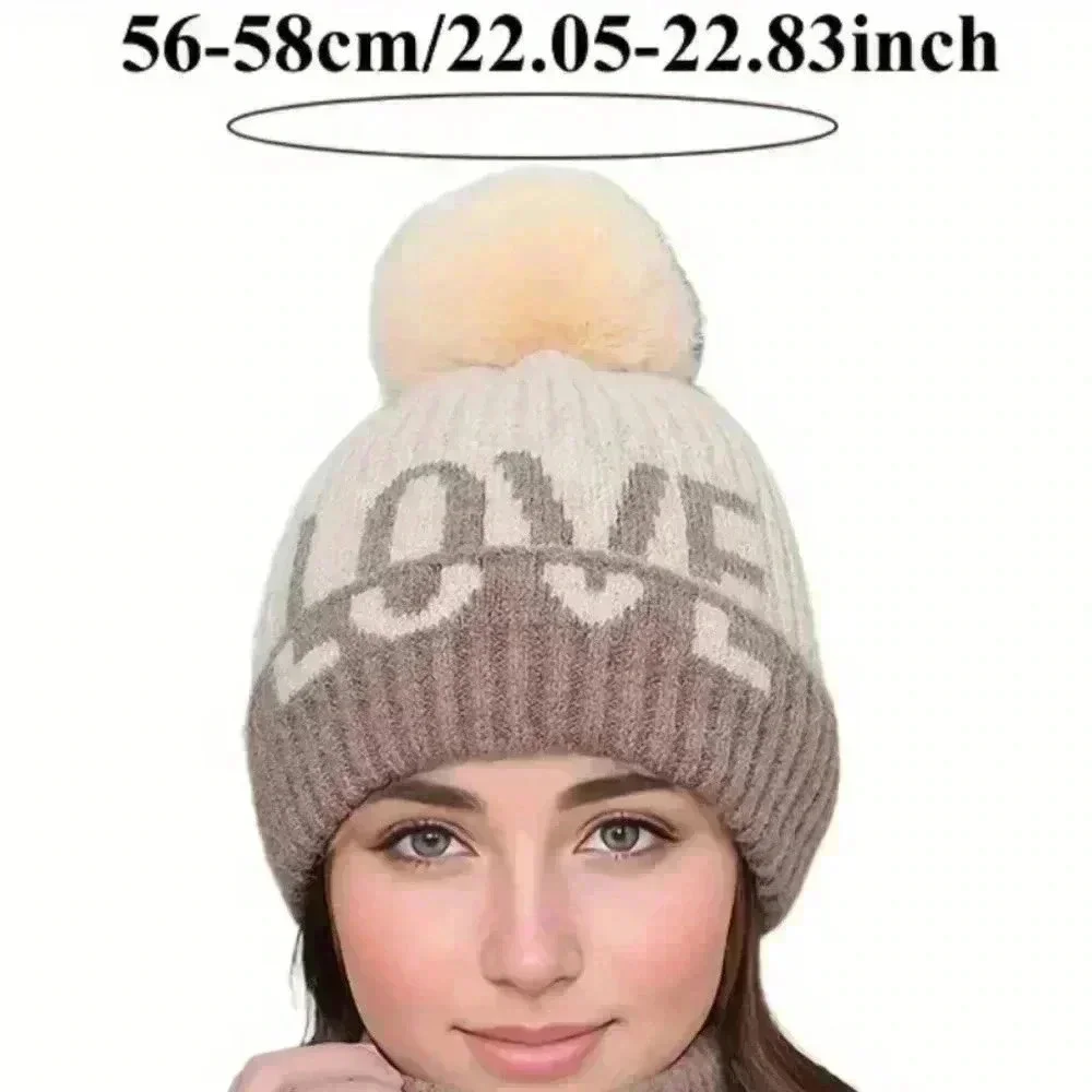 2 FOR $30 Lady's LOVE beanie‎ (#789)